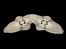 Set di 2 centrini diamantati