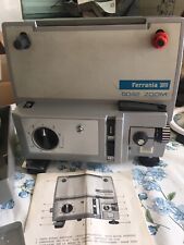 Proiettore Ferrania 8mm e Super8, + Bobine Revisionato Cinghia Nuova