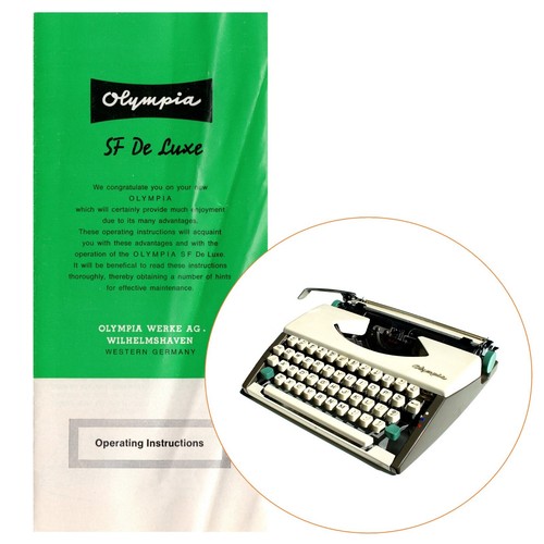 Macchina scrivere olympia - macchina,
