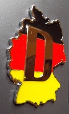 Germania 3D Metall-Emblem