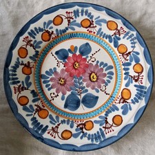 Piatto in ceramica dipinto a
