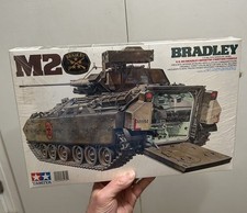 **SEALED** NOS - 1985 TAMIYA M2 Bradley IFV  Infantry TANK MODEL 1/35 - FREESHIP