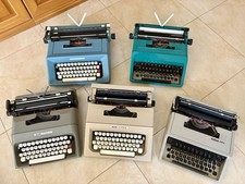 Macchina Da Scrivere Olivetti Dora, Lettera 25 e 35, Studio 45 e 46