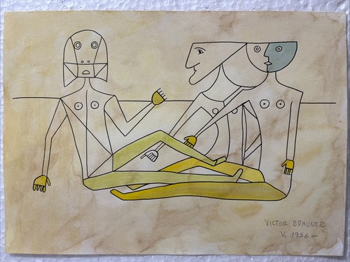 Victor brauner disegno - brauner,
