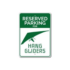 Hang Glider Parking Sign, Hang