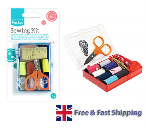Kit cucire pezzi ago - kit,