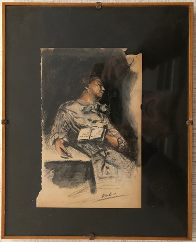 Quadro giorno con vecchio - quadro,