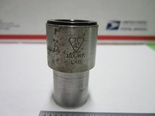 Parte Del Microscopio BAUSCH LOMB Oculare 10X Ottica Da Laboratorio BIN#R1-19