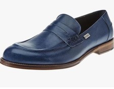 Mocassini/scarpe uomo Pollini - Tutti in pelle, made in Italy, logo in metallo