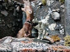 GW WARHAMMER 40.000 GUARDIA IMPERIALE METALLO Lord Commissario Spada Potenziata