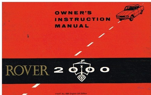 Rover 2000 - sc, &