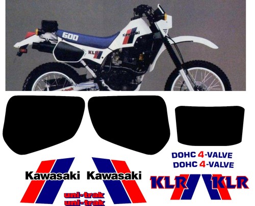 Kawasaki klr 600 adesivi - kawasaki,