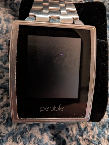 Smartwatch acciaio ciottoli