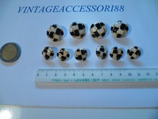 4 + 6 PZ bottoni vintage anni
