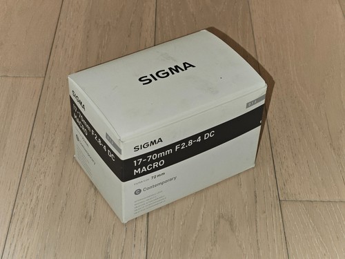 Sigma 70mm 4 dc - 17-70mm, f/2.8-4