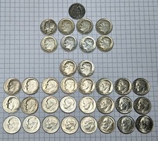 USA Lotto monete ONE DIME. 9