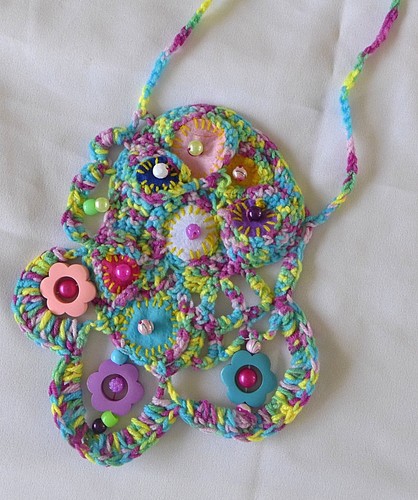 Collana arte fatta mano filo - a,