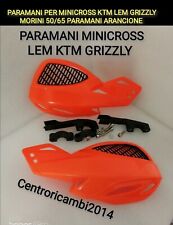PARAMANI PER MINICROSS KTM LEM GRIZZLY MORINI 50/65 SIMILI PARAMANI ARANCIONE 