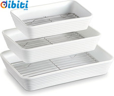 Set Di 3 Pirofile in Ceramica