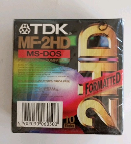 Tdk 2hd floppy - mf-2hd, 10