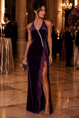 Maxi abito formale - , altered