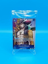 ONE PIECE Gioco di Carte TCG / Dracule Mihawk P-081 / Promo Speciali Sigillato Nuovo ENG