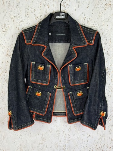 Giacca denim granchio