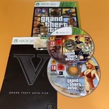 GTA 5 Grand Theft Auto V Xbox 360 Gioco Italiano Completo Di Manuale Funzionante