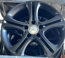 CERCHI IN LEGA 17" ORIGINALI MERCEDES CLASSE A W176 PERSONALIZZATI NERO OPACO