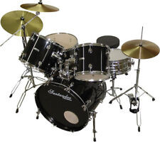 Set batteria 9 pezzi, completo