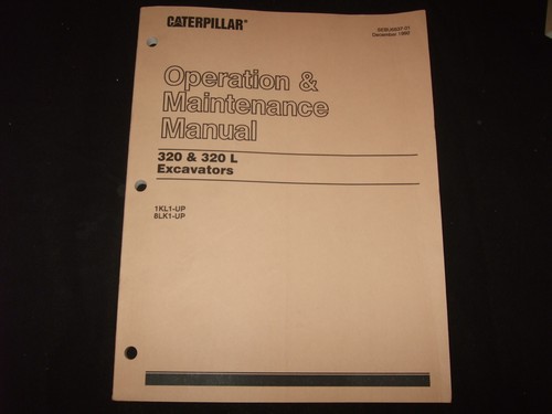 Cat caterpillar 320 - cat, 320l