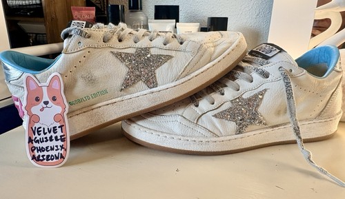 Golden goose ballstar teal - golden,