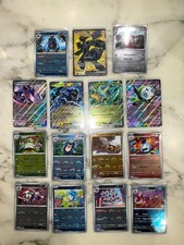 Lotto 4 Ex, 1 Full Art,  8 Pokeball e 2 Masterball Pokemon Luce Nera Italiano NM