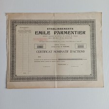 1941 Establissements Emile