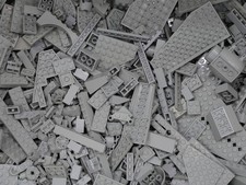 mattoncini LEGO® misti chilogrammi colore GRIGIO CHIARO (Light Gray) - 1 kg