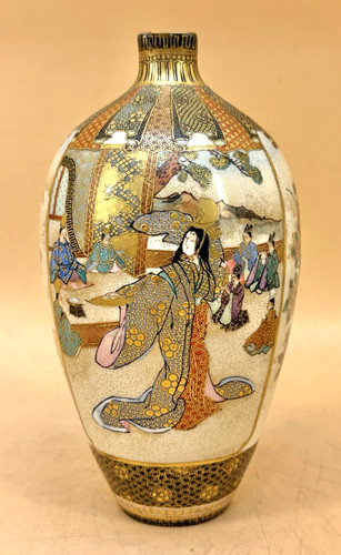 Impressionante vaso satsuma - vaso,