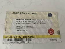 Milan-Venezia biglietto/ticket