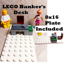 LEGO Bank Scrivania Banchieri