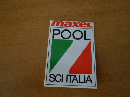 Adesivo sticker maxel - pol, sci