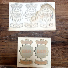 Decalcomanie CICLO PERLA LEGNANO BOZZI copale bici epoca vintage decal