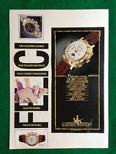 (P75) Pubblicità Advertising Werbung Clipping - LUCIEN ROCHAT OROLOGI WATCH