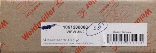 Weidmuller 1061200000 fermo - weidmuller,