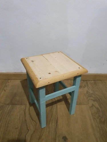 Sgabello legno poggiapiedi - sgabello, in