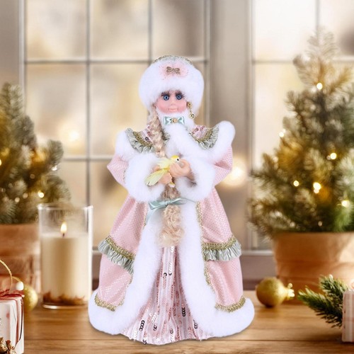 Bambola natale con neve - la,