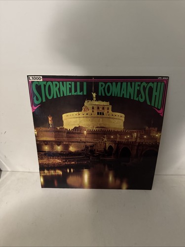 Stornelli romaneschi alvaro - stornelli,