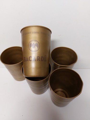 Bicchieri alluminio bacardi - bicchieri,