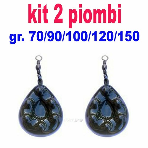 Piombi gommati pesca - piombi,