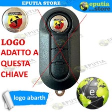 LOGO ABARTH per Chiave Cover Telecomando Guscio tasti FIAT 500 L PUNTO EVO PANDA