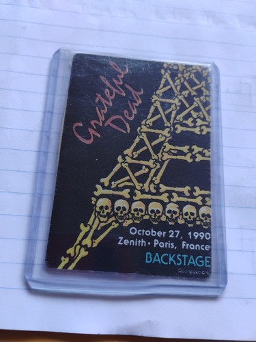 Grateful dead backstage pass - grateful,