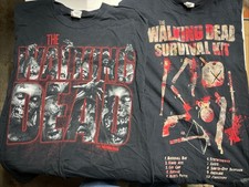 Rare 2 Walking Dead Tee Shirts